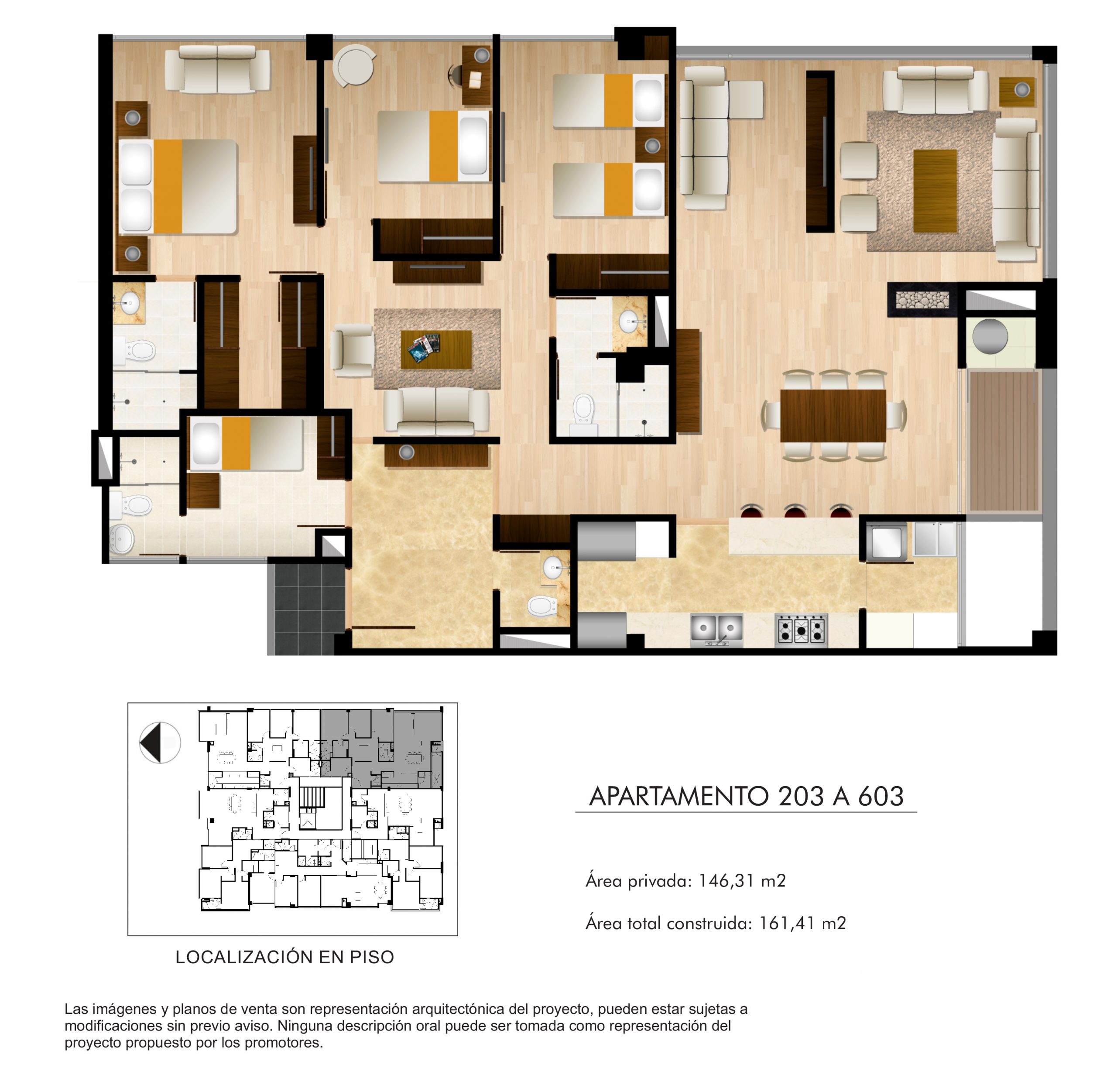 Plano de ventas para un proyecto de construcción que muestra la disposición y los detalles de las unidades disponibles. El plano incluye detalles como el tamaño de las unidades, la ubicación de las áreas comunes y los servicios disponibles en el edificio. El plano de ventas es una herramienta valiosa para ayudar a los compradores a visualizar su futura unidad y tomar decisiones informadas de compra.